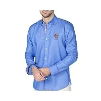 shilton chemise french heritage homme xxl/blue