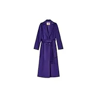 twin set manteau femme - violet modèle 232tt2260 synthétique, lavande, 38