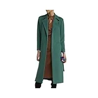 cafènoir manteau type robe femme - vert modèle c7ji0058 synthétique, vert, 36