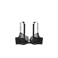 victoria's secret the fabulous full cup bra, soutien-gorge très sexy pour femme (34b-42ddd), noir 093, 90g