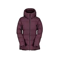 scott veste d'extérieur pour femme - manteau d'hiver tech chaud, - 7637 rouge sauvage, m