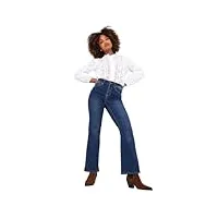joe browns jeans évasés essentials western bootcut, bleu, 40 femme