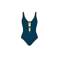 sunflair maillot de bain 22071.65, bleu clair/multicolore, 46 / c