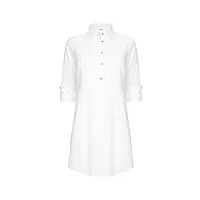 joe browns chemise longue à manches plissées maillot de tunique, blanc, 36 femme