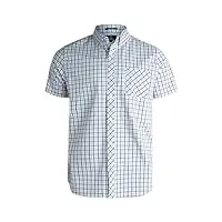 ben sherman chemise boutonnée pour homme - chemise boutonnée à coupe régulière - chemise habillée décontractée pour homme (s-xl), blue fog, taille s