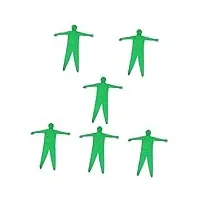 soimiss 6 pièces cape d'invisibilité tenue drôles costumes collants Étui pour téléphone portable déguisement d'halloween adulte body vert robes soie de lait vêtements tout le corps homme