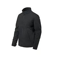 helikon-tex greyman urban line veste pour homme, 5 poches, fermeture éclair, manteaux, vestes de printemps, bomber, noir , l
