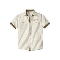 atlas for men - chemise légère homme - manche courte - chemisette d'été - disponible en grandes tailles du m au 5xl
