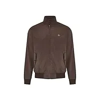 merc of london wimpole harrington jacket, dark brown, l men's