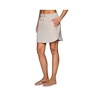 rbx active fashion jupe-short tissé à séchage rapide avec doublure intérieure pour femme, pour randonnée, tennis, golf, pickleball, sable, taille l