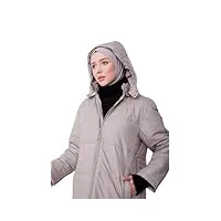 armİne manteau à capuche mobile - mode hijab moderne et élégante | vison - 40