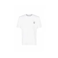 jacob cohen t-shirt en jersey de coton, blanc, xl