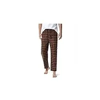 sukori pantalon pour hommes coton for homme super doux flanelle pyjamas décontracté pantalon pantalon de sport selle pantalons hommes (color : b, size : (size) m)