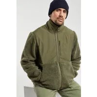 armor-lux veste zippée sherpa héritage homme military 2xl