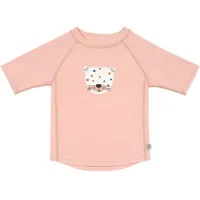 t-shirt anti-uv leopard pink (7-12 mois)