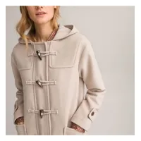 duffle-coat en drap de laine