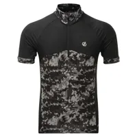 dare2b stay the course short sleeve jersey noir,gris xs homme