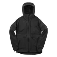 chrome storm riding hoodie rain jacket noir 2xl homme