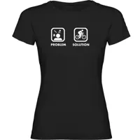 kruskis problem solution bike short sleeve t-shirt noir 2xl femme