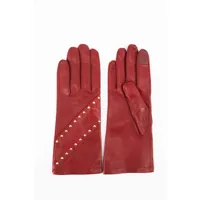 gants elga deep wine 7 rouge hermes - gants en cuir