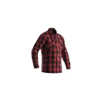 veste lumberjack kevlar ce textile rouge taille m homme