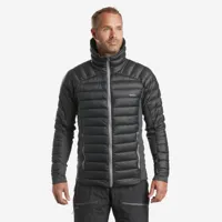 sous-veste doudoune de ski homme - fr900 - gris fonce - wedze