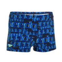 boxer de bain natation garçon speedo imprime bleu - speedo