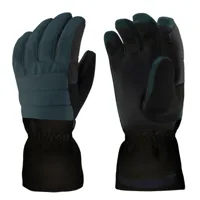 gants de ski adulte 500 vert et noir - wedze