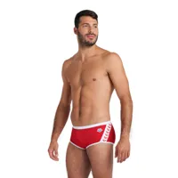 maillot de bain slip homme arena icons rouge blanc - arena