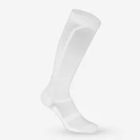 chaussettes de compression blanches - decathlon