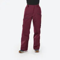 pantalon de ski femme - fr100 - bordeaux - wedze
