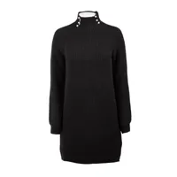 robe pull col montant perles femme only