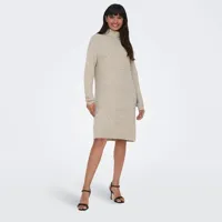 robe pull silly col roulé à manches longues femme only