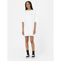 dickies robe t-shirt mapleton femme blanc size xxs