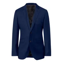 hackett plain wool twill blazer bleu 38 / 34 homme