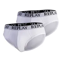 replay basic brief 2 units blanc s homme