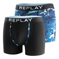 replay style8 trunk 2 units multicolore m homme