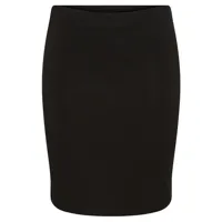 pieces naya pencil high waist short skirt noir xs femme