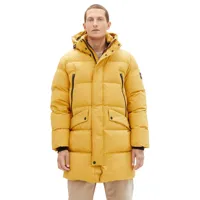 tom tailor 1037357 recycled down puffer parka jaune m homme