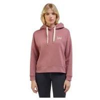 lee essential hoodie hoodie rose s femme