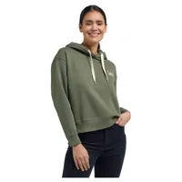 lee essential hoodie hoodie vert xs femme