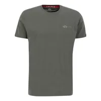 alpha industries air force short sleeve t-shirt gris 2xl homme
