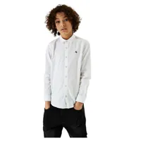 garcia w23433 teen long sleeve shirt blanc 14-15 years garçon