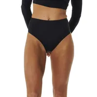 rip curl mirage ultimate high cheeky bikini bottom noir m femme