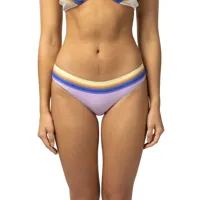 rip curl sunrise stripe cheeky hipster bikini bottom violet l femme