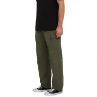 volcom squads cargo loose tapered fit pants vert 38 homme