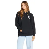 volcom truly stoked bf hoodie noir s femme