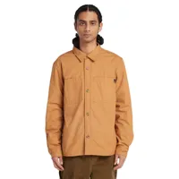 timberland windham fleece lined regular overshirt marron 3xl homme