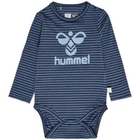 hummel mulle long sleeve body bleu 0-1 months garçon