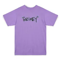 grimey the tag regular short sleeve t-shirt violet l homme